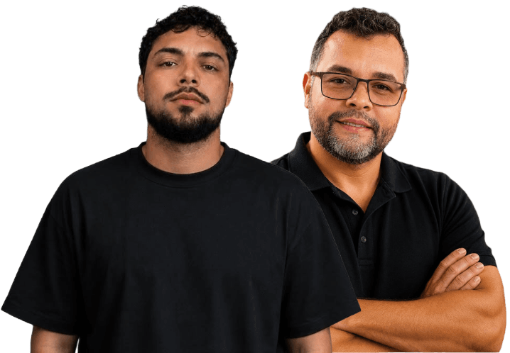 Vinícius Valente e Glauber Luciano